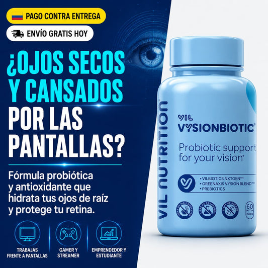 [VysionBiotic®]  -   Adiós al desgaste de la Vista (60 Cápsulas)
